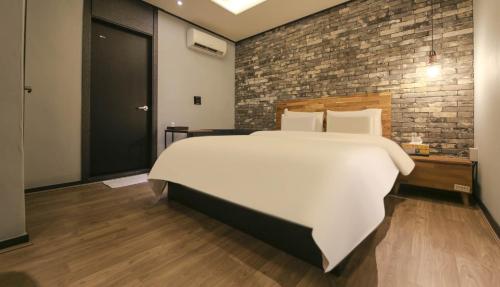 Katil atau katil-katil dalam bilik di Hotel Parfe