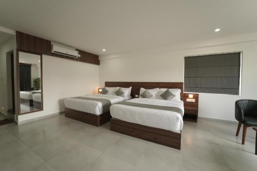 Postel nebo postele na pokoji v ubytování Georjoys Hotels & Resorts