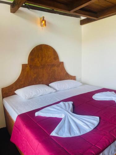 Cama o camas de una habitación en Ella Sky Cabana