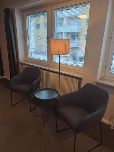 Posezení v ubytování HOTEL N Hostel Malmö City