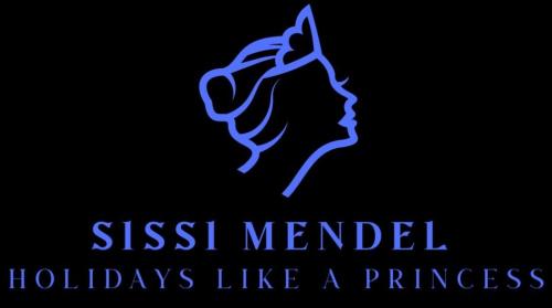 a poster of a woman with the wordsessen married holidays like a princess at SISSI MENDEL Residence in Ronzone