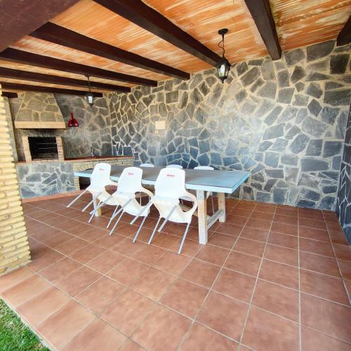 Chalet con piscina privada en Conil