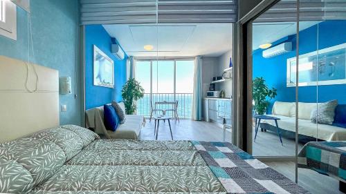 En eller flere senge i et værelse på Mirador Sunrise