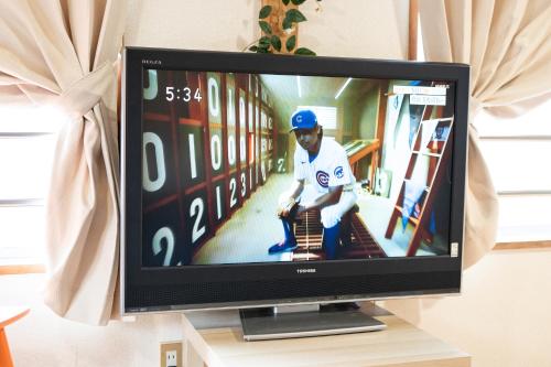Kaibundo Apartment Hotelにあるテレビまたはエンターテインメントセンター