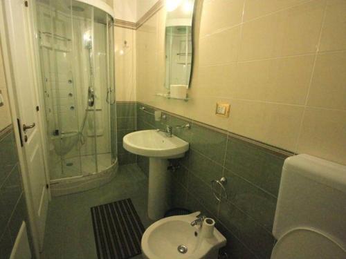 Koupelna v ubytování B&B Arcobaleno - Costa