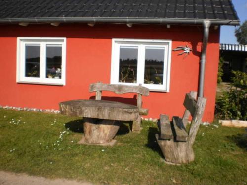 Zahrada ubytování Ferienwohnung auf Rügen in Maltzien