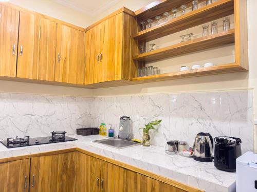 Dapur atau dapur kecil di BSA Villa