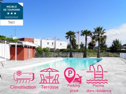 Belle villa moderne avec piscine, 800m plage, parking privé et clim, idéale pour familles à Sète - FR-1-338-31