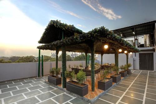 Zahrada ubytování Hotel Uptown 1Km Connaught Place