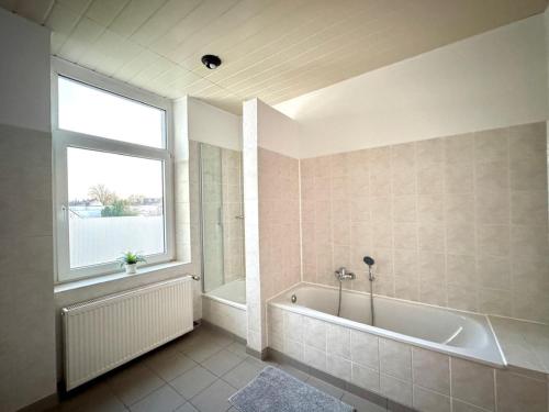 Ένα μπάνιο στο Handwerkerunterkunft in Wuppertal