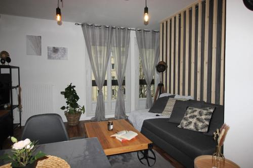 Posezení v ubytování Le Cosy Home
