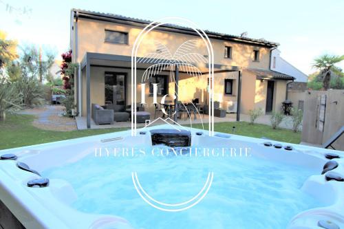 Villa Ceinturon-L'ayguade-50M plage CLIM PK WIFI BY HC