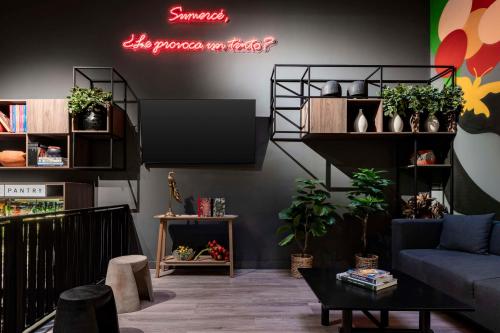 Avani Royal Zona T Bogotá Hotelにあるシーティングエリア