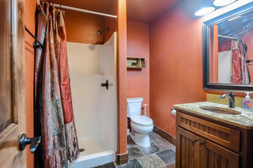 Bilik mandi di Foote Creek Lodge