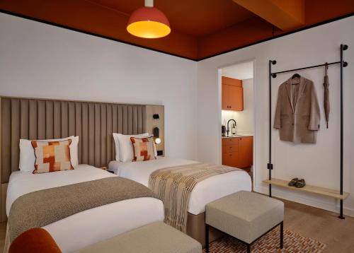 Citadines Holborn-Covent Garden Londonにあるベッド