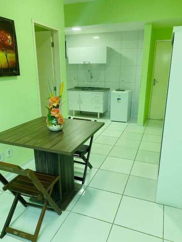 Dapur atau dapur kecil di Hotel Letiva Arco
