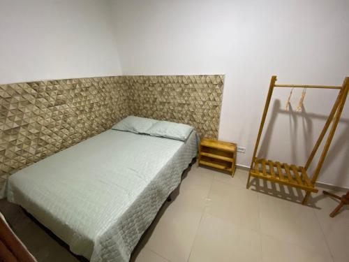 Postel nebo postele na pokoji v ubytování Recanto Dourado Qt Individ 2