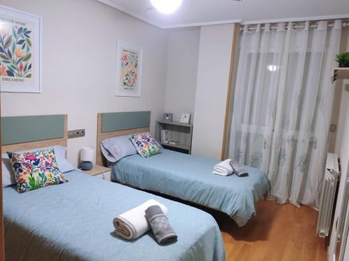 Postel nebo postele na pokoji v ubytování Apartamento La Zahora - Teruel