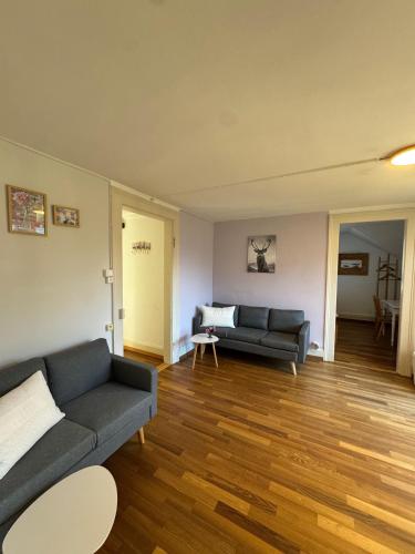 Zona de estar de Uptown Apartments Interlaken free Parking