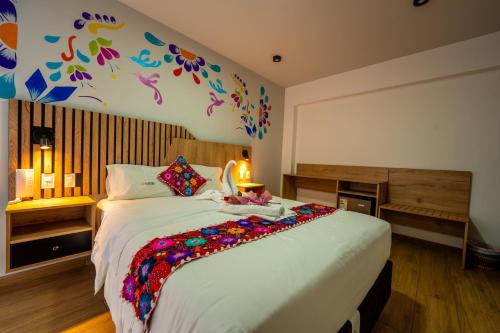 Platero Hotelにあるベッド