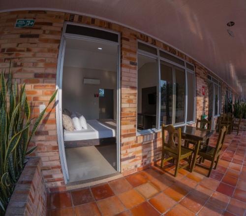 Μπαλκόνι ή βεράντα στο Hotel Campestre Palma Verde