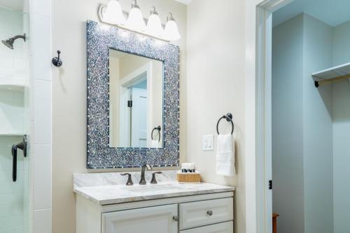 Et badeværelse på The Top Shelf