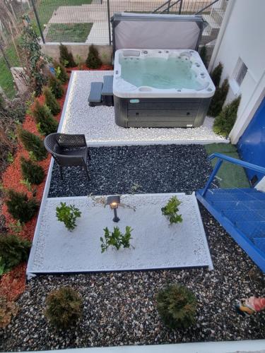 Zahrada ubytování Vila Santorini Nacionalni Park Fruška Gora