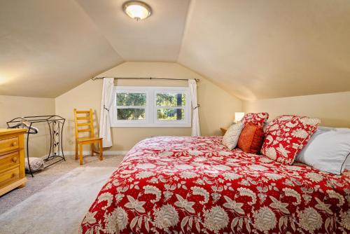 Postel nebo postele na pokoji v ubytování Dunning Ranch Guest Suite One