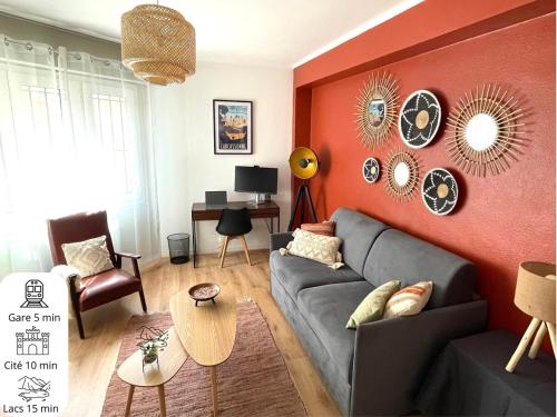 Appartement au coeur de Carcassonne idéal pour petite famille et couple