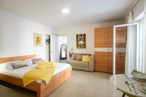 Postel nebo postele na pokoji v ubytování House Skrabic