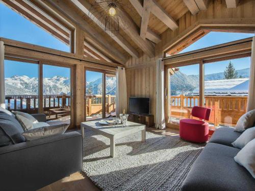 Chalet 5 étoiles près des pistes avec jacuzzi et sauna - FR-1-562-11