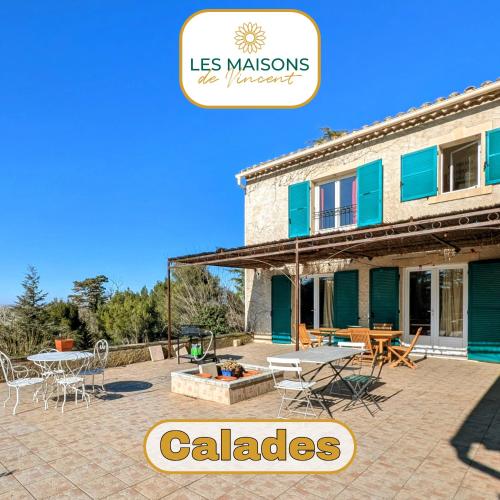 Les Calades - Piscine, Parc, Parking