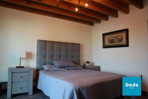 Postel nebo postele na pokoji v ubytování Casa en Mazatlan con alberca privada en centro historico