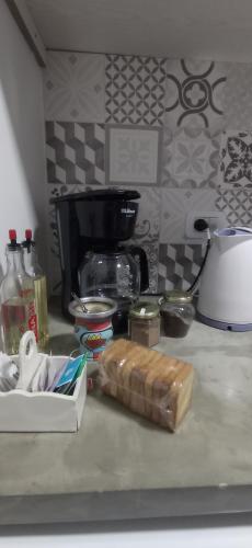 Køkken eller tekøkken på MODERNO MONOAMBIENTE- LA CALLEJA APART