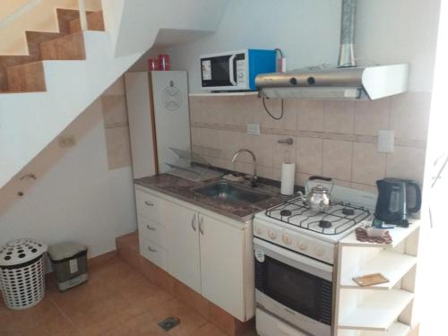 Køkken eller tekøkken på LA ESQUINA