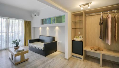 Istumisnurk majutusasutuses Mendi Hotel