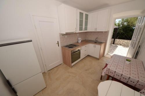 Kuchyň nebo kuchyňský kout v ubytování Seaside holiday house Orebic, Peljesac - 23750