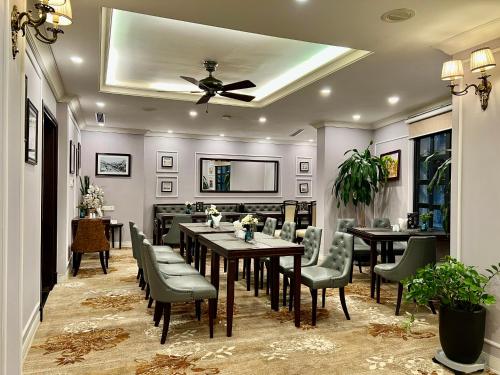 Posezení v ubytování Hotel du Monde