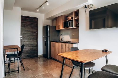 Køkken eller tekøkken på City Getaway