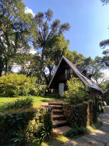 Κήπος έξω από το Chalé Nardi