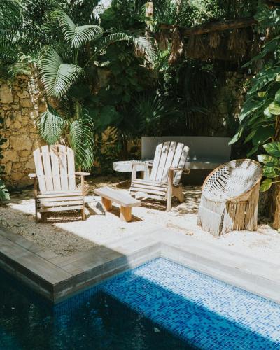 Piscine de l'établissement Kuun Taak Tulum ou située à proximité