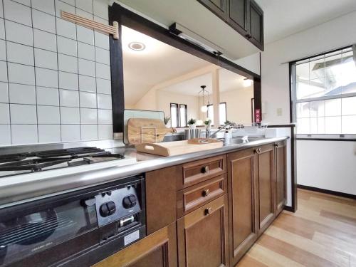 Dapur atau dapur kecil di シーサイド鹿島
