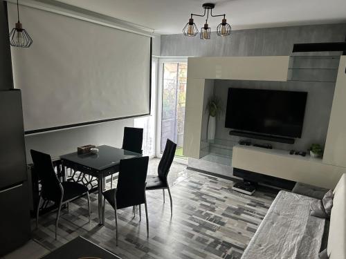 Double bed studio with large terrace