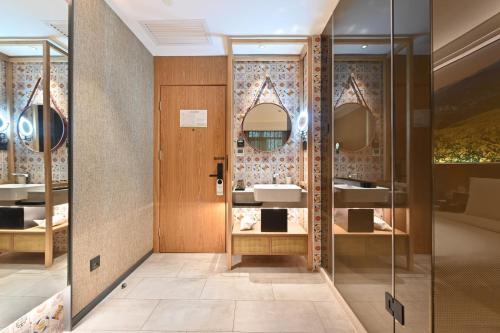 Koupelna v ubytování 秋果酒店 北京颐和园店