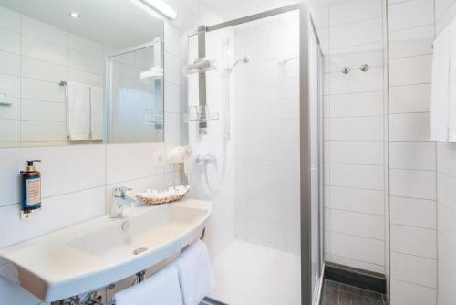Koupelna v ubytování Best Western Blankenburg Hotel