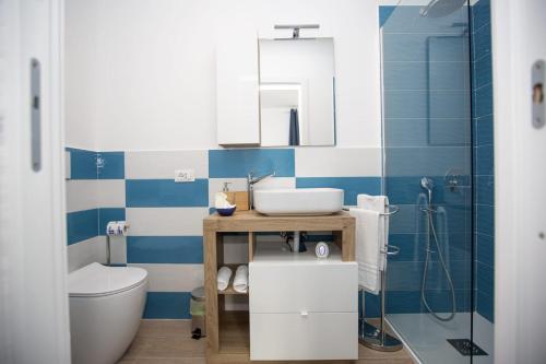 Koupelna v ubytování Byò Home