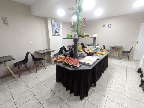 Mad på hotellet eller i nærheden