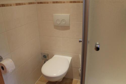 Et badeværelse på Ferienhaus Cottbus