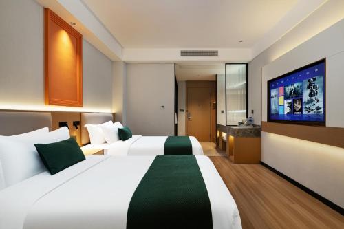 Μια τηλεόραση ή/και κέντρο ψυχαγωγίας στο Joyinn Z Hotel