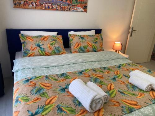 Postel nebo postele na pokoji v ubytování Dalaman Pansiyon & Family rooms